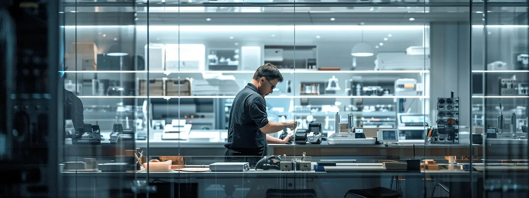 a a sleek modern locksmith office 642bd721 64c8 48a2 babe 250e028ea213