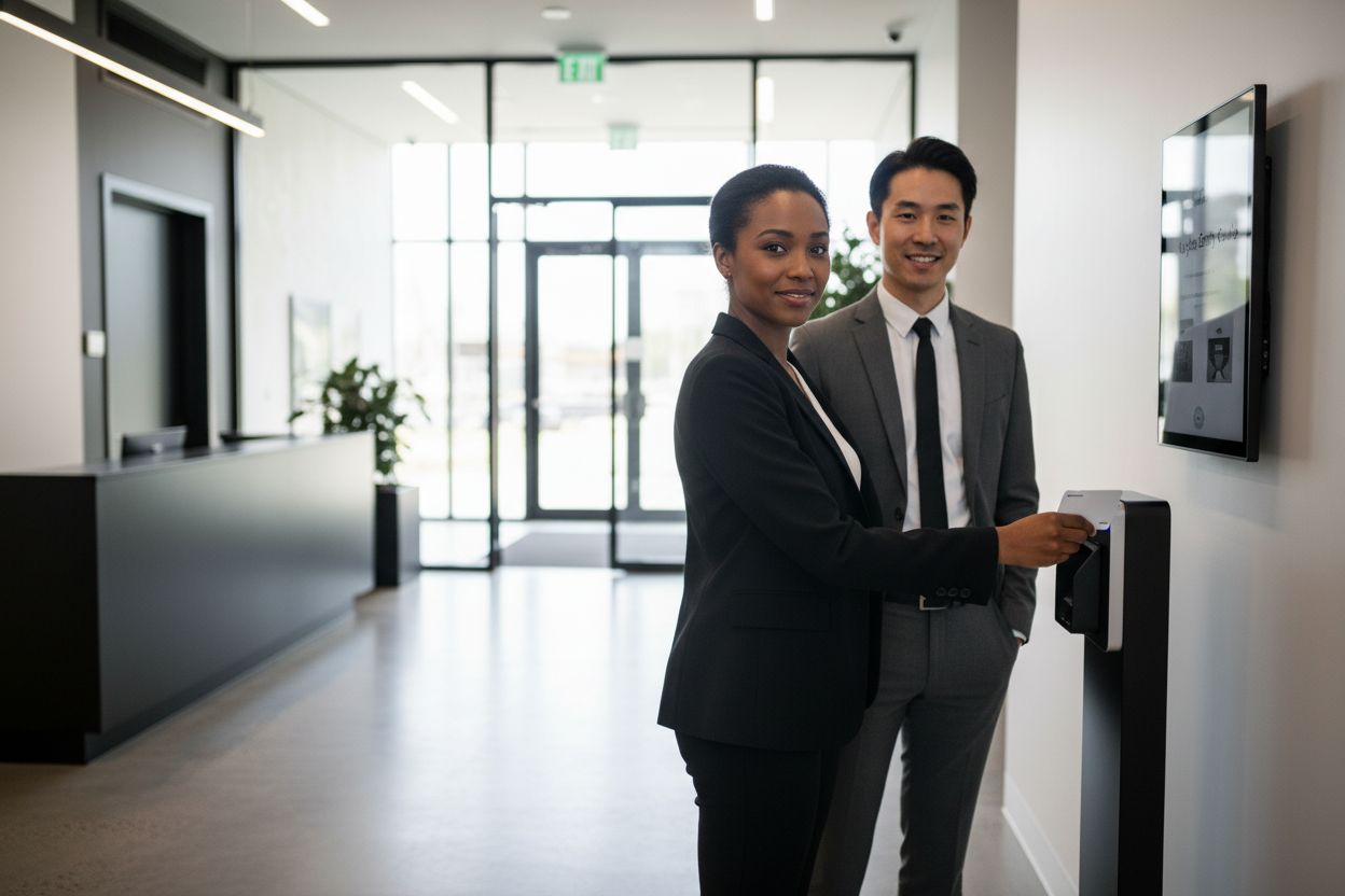 keyless entry business office