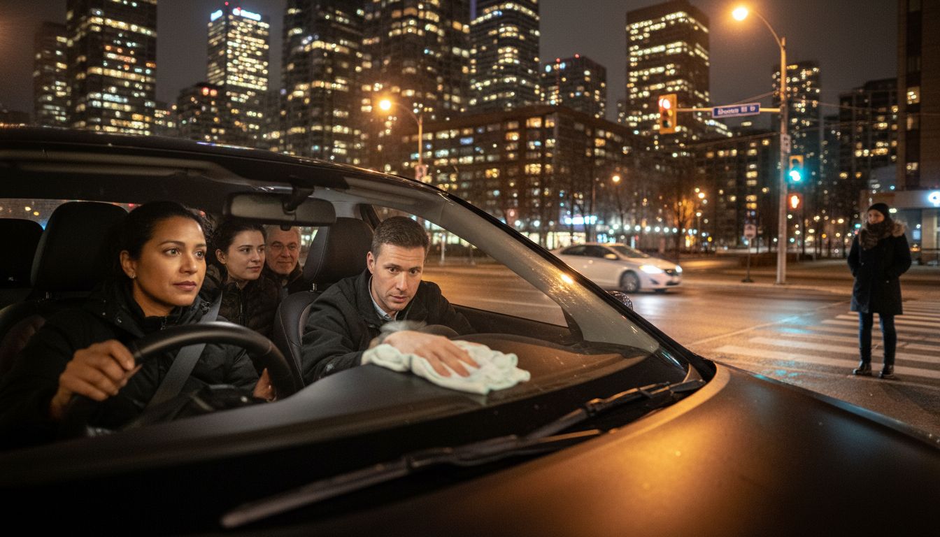 safe night driving Toronto